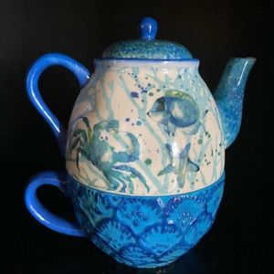 Teapot and Mug For One